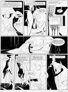 Berthet - XIII Mystery, planche n°49 Ã  l‘encre de Chine de…