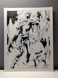 Saint Germain - Illustrazione Originale "La Mummia Infame" firmata - Page volante | Catawiki