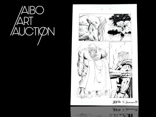 John Romita Junior Thor... | Lot 73 - John Romita Junior Thor 12 Planche originale à l’encre... | Aibo Art Auction