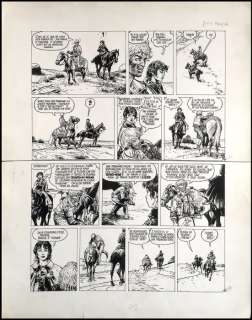 Franz  - Planche originale - Hannah T2 - Le Secret de MacKenna - (1992) | Catawiki