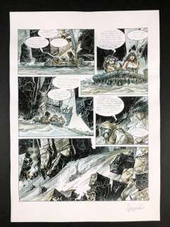 Paolo E. Serpieri - Clone - Esecutivo di stampa con acquarelli originali - Loose page - First edition - (2004) | Catawiki