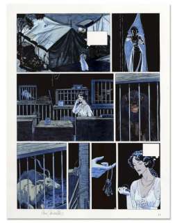 Miralles, Ana | DJINN Encre de couleurs et gouache blanche pour la planche | Coutau Bégarie