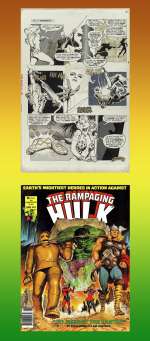 Rampaging Hulk #9 Shanna the She-Devil Art by Tony DeZuniga