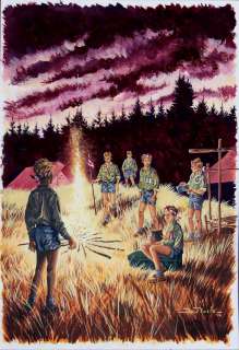 Roels | Illustration Ã  la gouache réalisée pour un homm… | Banque Dessinée