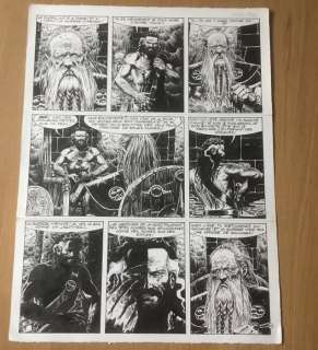 Auclair - Planche originale (p.81) - Celui qui achève - Loose page (1991) | Catawiki