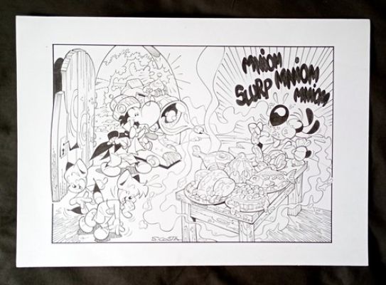 Fix und Foxi Originalzeichnung / Original art / Sandro Costa / 80er Jahre | eBay Europe (Buy It Now)