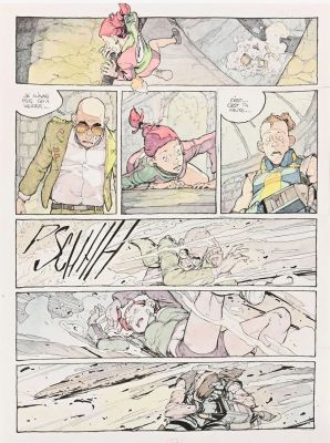 Merwan (Né En 1978) Mécanique... | MERWAN (né en 1978) Mécanique céleste, Tome 2, planche... | Coutau Bégarie