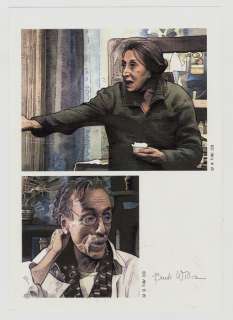 Progetto teatro - 2x illustrazioni originali inedite "Natale Cupiello" - Loose page | Catawiki