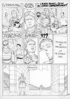 Delaby | Murena, planche n°22 Ã  l’encre de Chine de l’ép… | Banque Dessinée