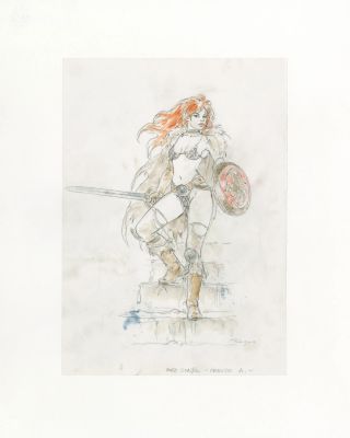 Red Sonja – Previo A | Corner4art