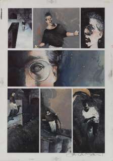 John Van Fleet original artwork for a Hellraiser #4 page.