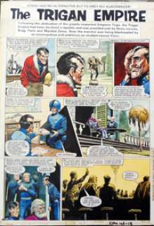 Don Lawrence | Trigan Empire Yorro Dictator of Trigan | Illustration Art Gallery