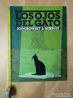 Los ojos del gato de gran tamaño de tabla Tapa Dura Jodorowsky Moebius Limitado 500