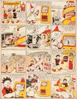 Pansy Potter in Wonderland original full colour artwork (1952) by… | Comic Book Auctions ltd