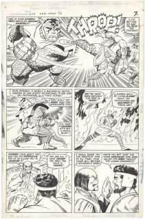 Jack Kirby | Thor #128 p6 (Large Art) | Nostalgic Investments