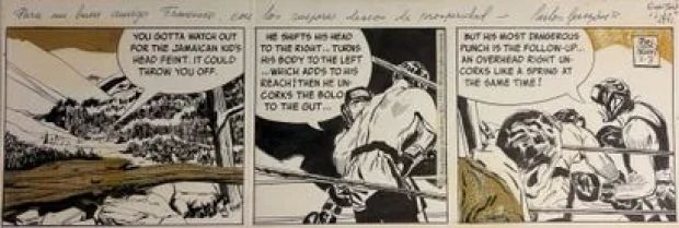 John Cullen Murphy... | Lot 35 - John Cullen Murphy - Strip original : Dessins issus... | Tessier Sarrou