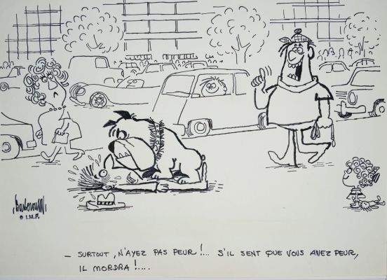 Barberousse, Philippe... | Lot 3 - BARBEROUSSE, Philippe JOSSE, dit, (Le chien) « Surtout,... | Art Valorem