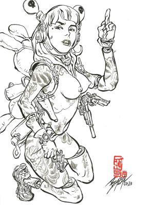 Urban Mother – Kim Jung Gi Tribute | Corner4art