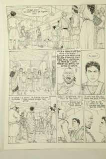 Delaby | Murena, planche n°4 Ã  l’encre de Chine de l’épi… | Banque Dessinée