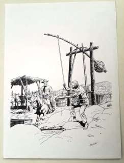 Tex - "Al Pozzo di Agua Fria" - Fabio Civitelli - Firmata - Loose page - (2011) | Catawiki