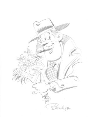 Lot 5 - BERCK (1929-2020). Sammy. Dessin grand format. | HVMC