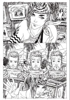 Guillem March | OFIUSA #1 Page 1 | Kirby’s Comic Art