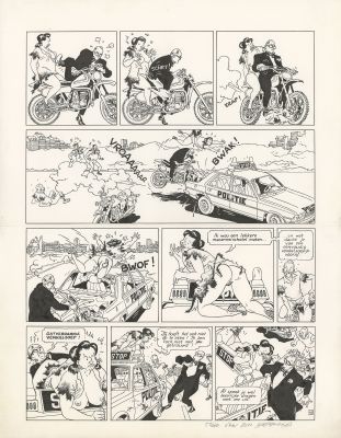 Van Den Boogaard | Léon-la-terreur casse la baraque | Galerie Champaka