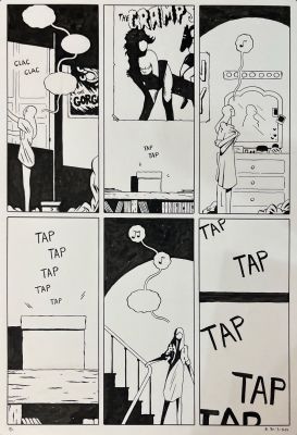 Borja González | The black holes / A gift for a ghost p.22 | The Comic Art Agency