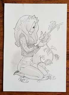 Reynes, Mathieu - Dessin original - Poison Ivy