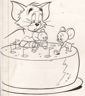 Tom Et Jerry | Illustration Ã  l’encre de Chine pour la couvertur… | Banque Dessinée