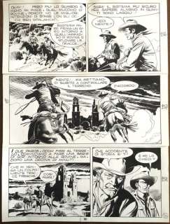 Tex - Giovanni Ticci - original page - Loose page | Catawiki