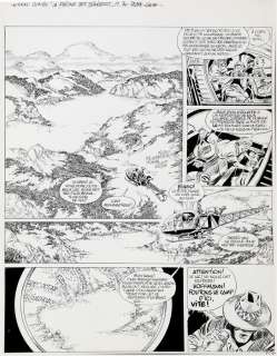 Paape - Johnny Congo, planches n°30 et 31 Ã  l‘encre de C…