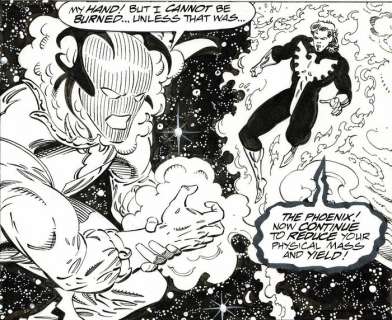 Kevin WEST planche originale 11x17 - 28x44 cm - Guardians of the Galaxy #34 - Loose page - First edition - (1993) | Catawiki