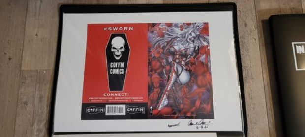 LADY DEATH UNCUT SHEET SIGNED BY BRIAN PULIDO | eBay US (Buy It Now)