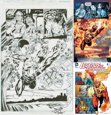 Gerry Conway Firestorm Legends of Tomorrow 1 Original Art SPLASH Eduardo Pansica | eBay US (Buy It Now)
