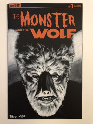 Dan Neidlinger | The Monster and The Wolf #1 Wolfman Sketch Cover | Raremarq (Buy It Now)