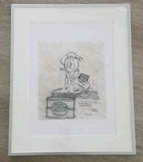 Original pencil artwork by American Disney artist Patrick Block - Donald - 50th Birthday - Original artwork - (1998) | Catawiki