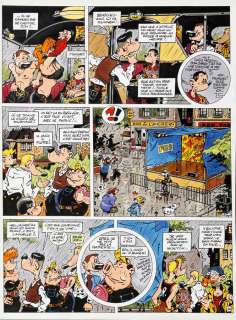 Ben Radis - Les Closh, planche n°14 Ã  l‘encre de Chine et Ã …