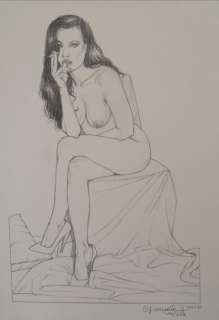 Giovanna Casotto - Illustration originale au crayon - Loose page - (2020) | Catawiki