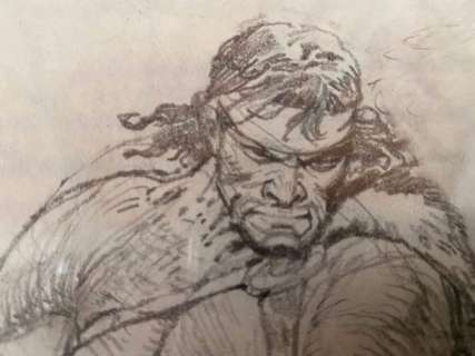 Lawrence, Don - Originele potloodtekening - Storm | Catawiki