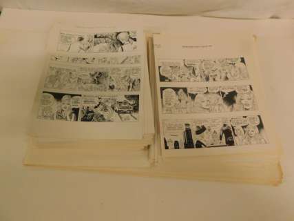 Brenda Starr Newspaper Comic Proofs | misc / divers