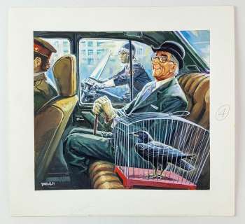 Severino Baraldi - Illustr. Origin. Anni ’60 - Firmata - Loose page - First edition | Catawiki