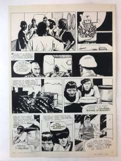 Capitan Erik - tavola originale "L’Ultima Nave Negriera" - Loose page - (1981) | Catawiki