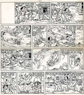 De Lustige Zwervers - Originele pagina - gag 17 - (1958) | Catawiki