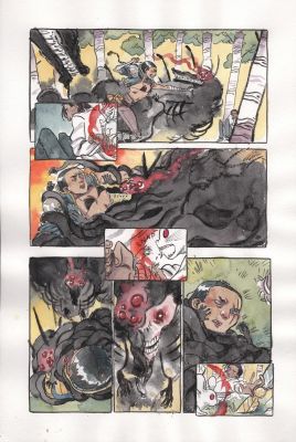 Morgan Beem | Author Immortal # 2 Page 17 | The Artist Bullpen