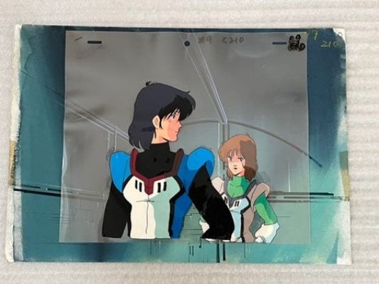 Orgguss The Super Dimension Century Cel con sfondo Vintage Cel Art | eBay Europe (Buy It Now)