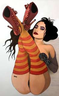 Roxana - illustraz. originale " Fetish " (29x42cm) - Loose page - Original - (2014) | Catawiki