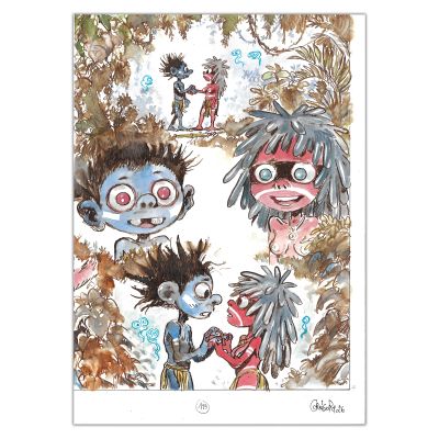 Gregory Panaccione | Petit Bonhomme - Page originale 117 | Achetez de l’Art