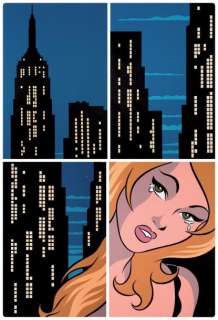 Walter Minus | Une blonde en ville Acrylique sur toile pour ce grand ensemble | Millon