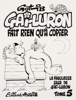 Gotlib (Marcel Gottlieb Dit) | Gai-Luron - Tome 5 | Artcurial
